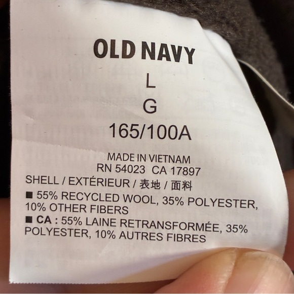 Old Navy Brown Quilted Puffer Vest Size Large - Picture 6 of 6